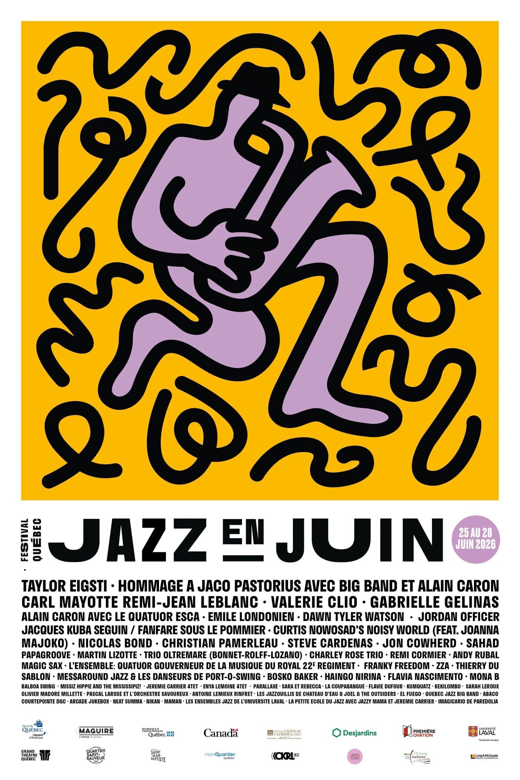 Un coup d'oeil au Festival Québec Jazz en Juin 2026