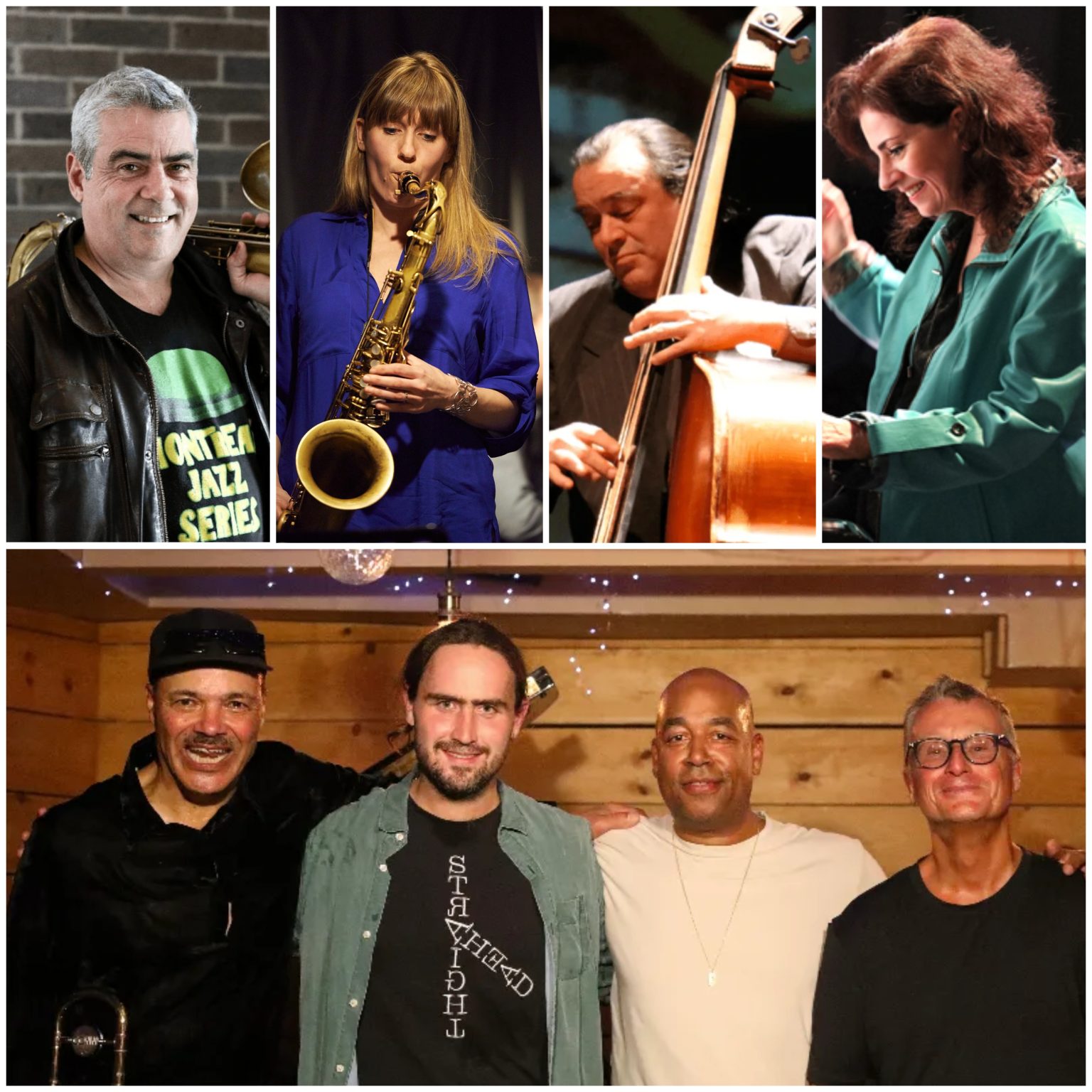 André Leroux, Jean Cyr, Straight Ahead, Lorraine Desmarais et Annie Dominique - Montreal Jazz Series @ Cabaret Jazz L'Entracte (3 au 25 sept)