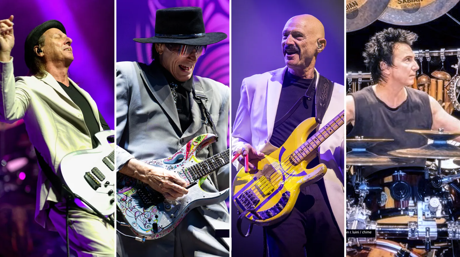 BEAT @ Mtl : Adrian Belew, Tony Levin, Steve Vai et Terry Bozzio