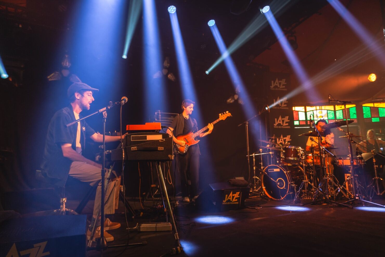 Emile Londonien - Jazz sous les pommiers @ Coutances (photo : Stéphane Dubromel)
