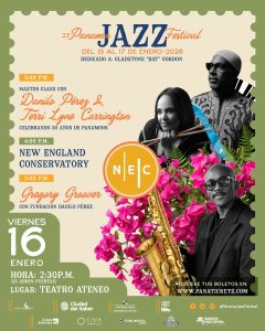 Le Festival de Jazz de Panama rends hommage @ saxophoniste panaméen Gladstone « Bat » Gordon (15-17 janvier 2026)