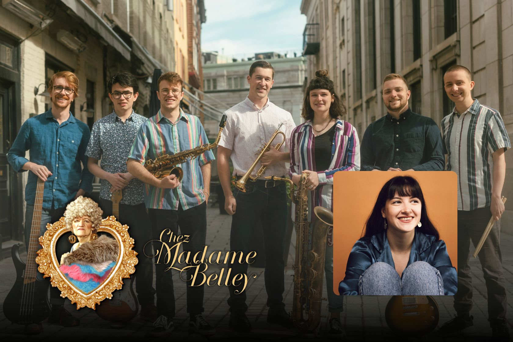 Neat Summa Orchestra et Florence Breton chez Madame Belley (25 juillet)