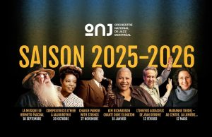 Hermeto Pascoal à Marianne Trudel sur 6 concerts - la saison 2025-2026 de l'ONJM