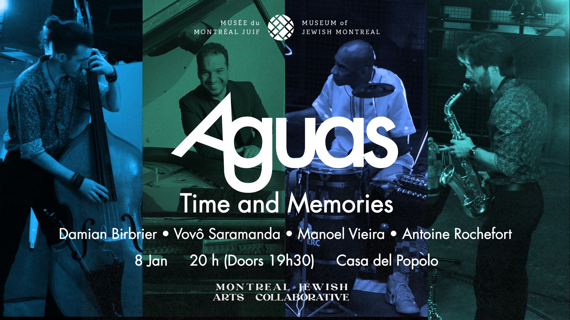 Aguas - Time and Memories (Damian Birbrier) @ Casa del Popolo (8 jan