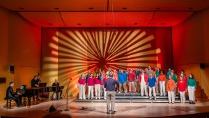 Le Chœur en jazz célèbre 20 ans de groove collectif @ Grande Bibliothèque (12-13 juin)