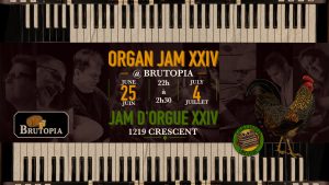 Le jam d'orgue du Brutopia sort de l'ombre pendant le 24e édition du FIJM